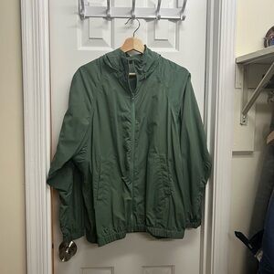 Uniqlo Olive Green Windbreaker